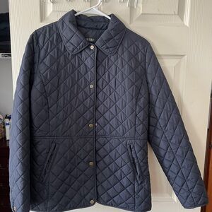 Ralph Lauren Dark Navy Quilted Puffer Jacket